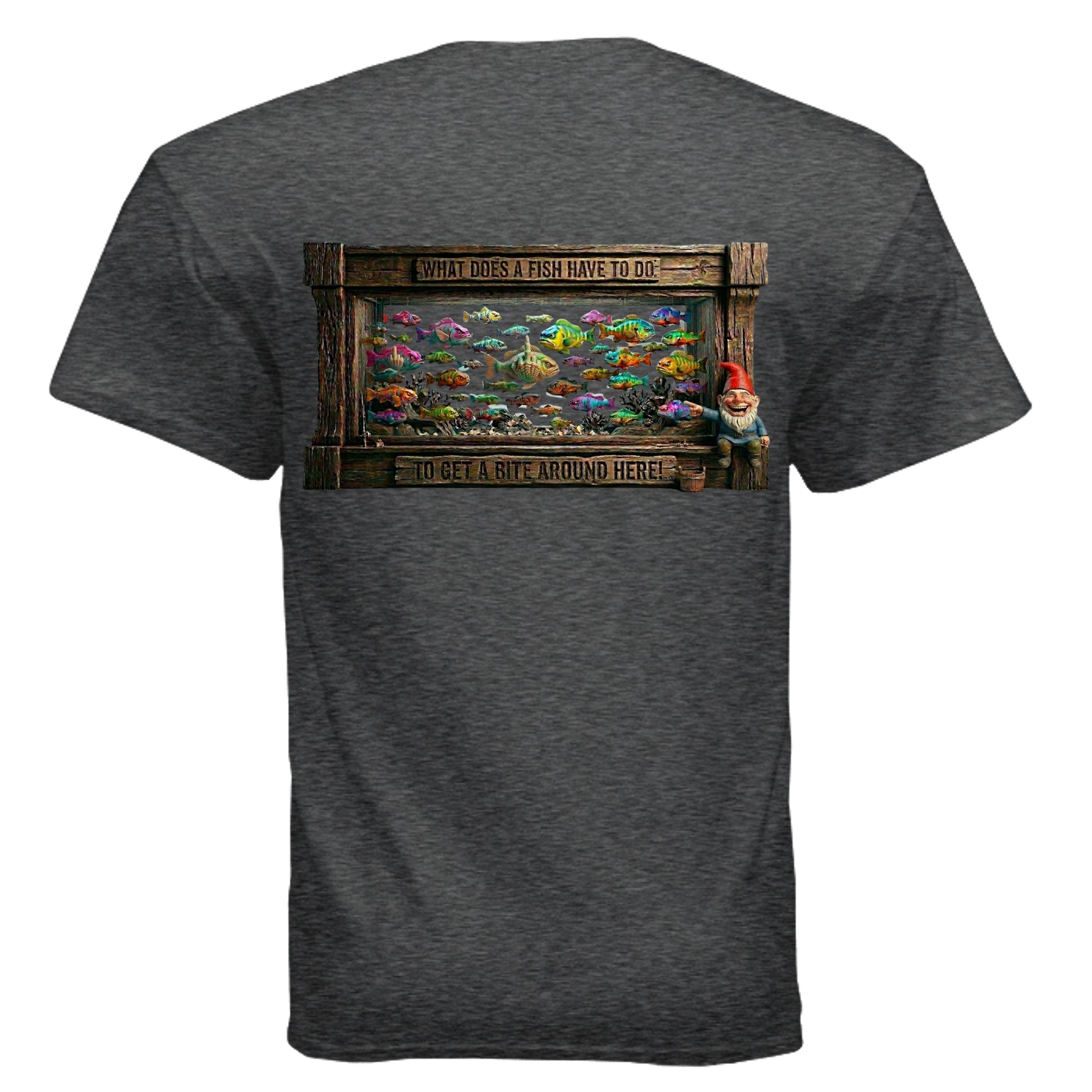 DARK HEATHER - G200 - BACK