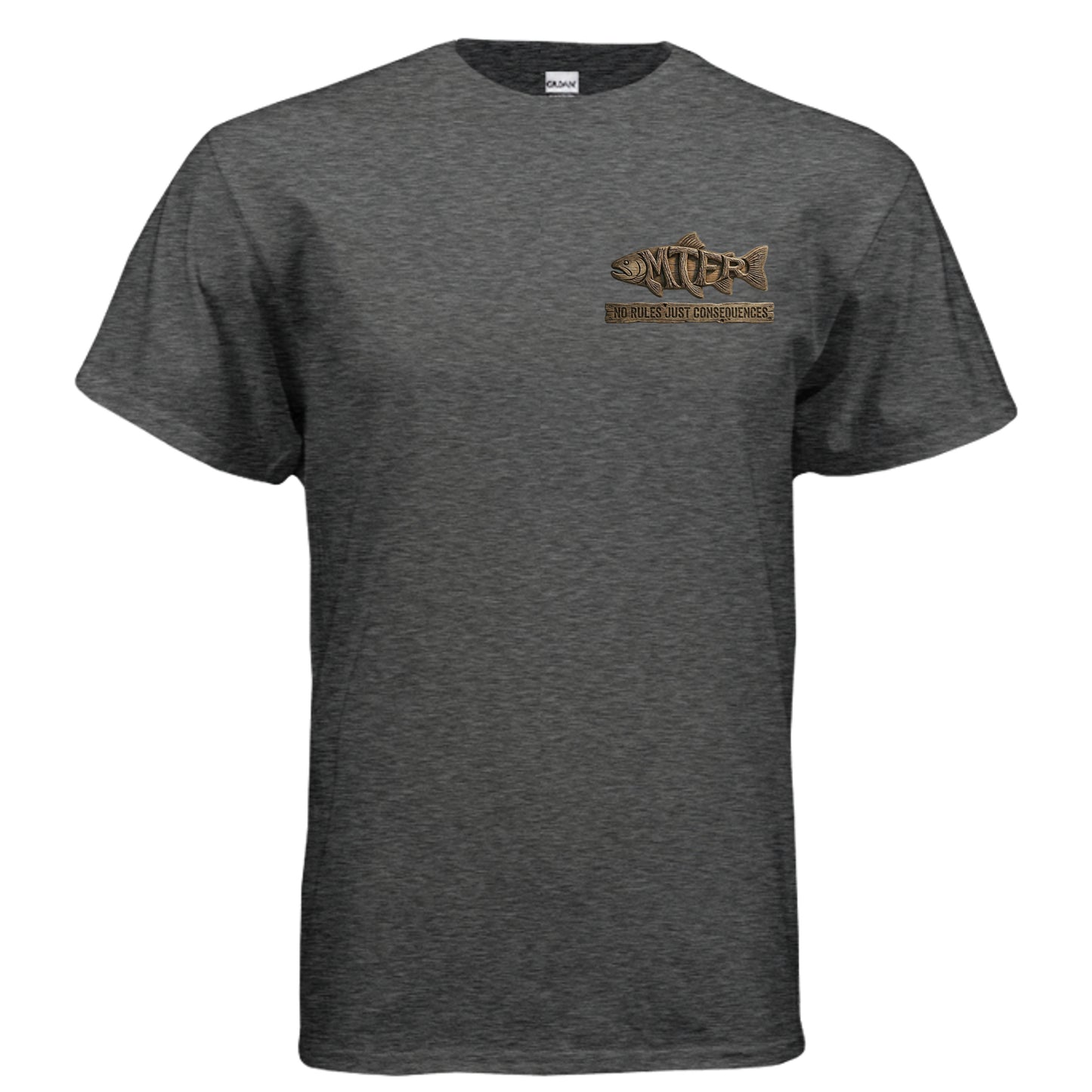 DARK HEATHER - G200 - FRONT