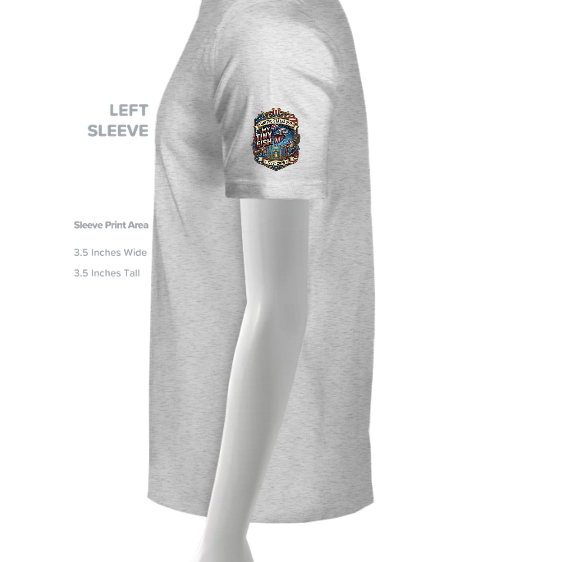 HEATHER WHITE - 6010 - SLEEVE_LEFT